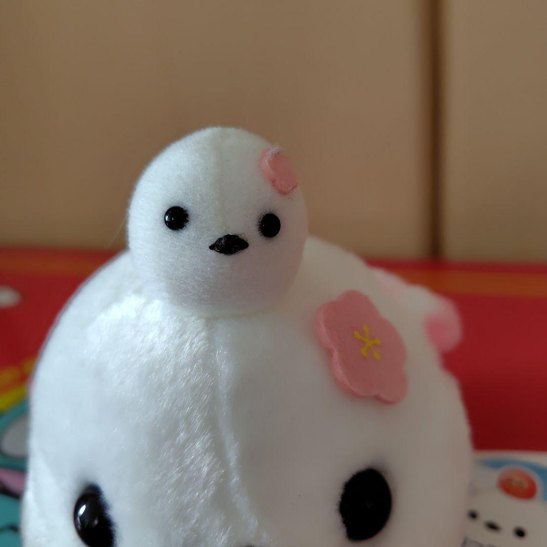 ふくふく シマエナガ めでたい日本 梅おやこ しまゑ - メルカリ