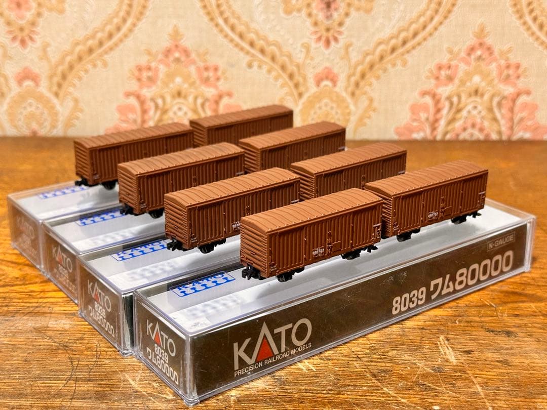 河合商会B6(2157タイプ)＋KATOワム80000×8