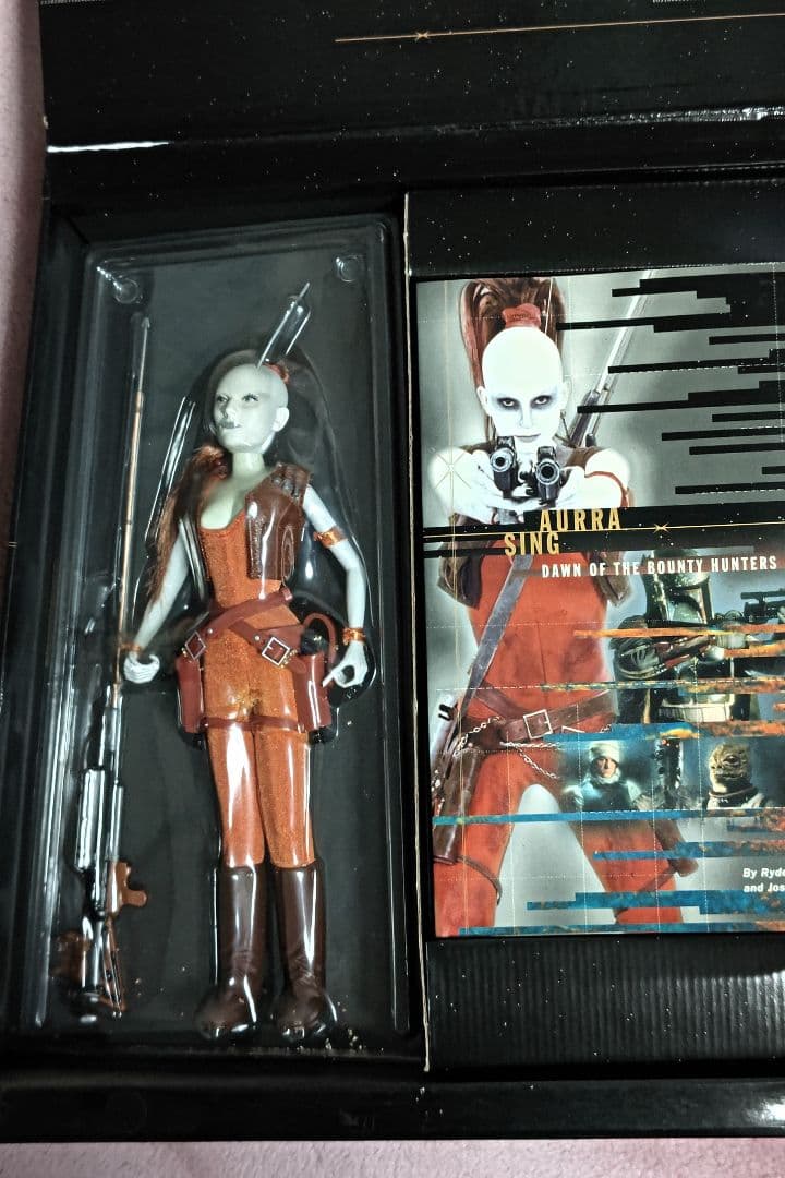 スターウォーズ　オーラ・シング役　ミーションボリーア氏サイン入り