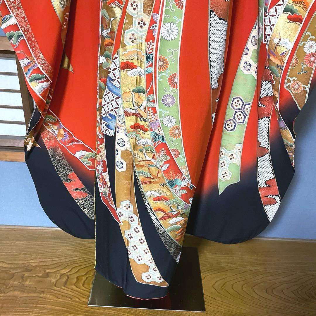 振袖 高身長 桂由美 手描き友禅 成人式振袖 振袖 裄丈70 - メルカリ