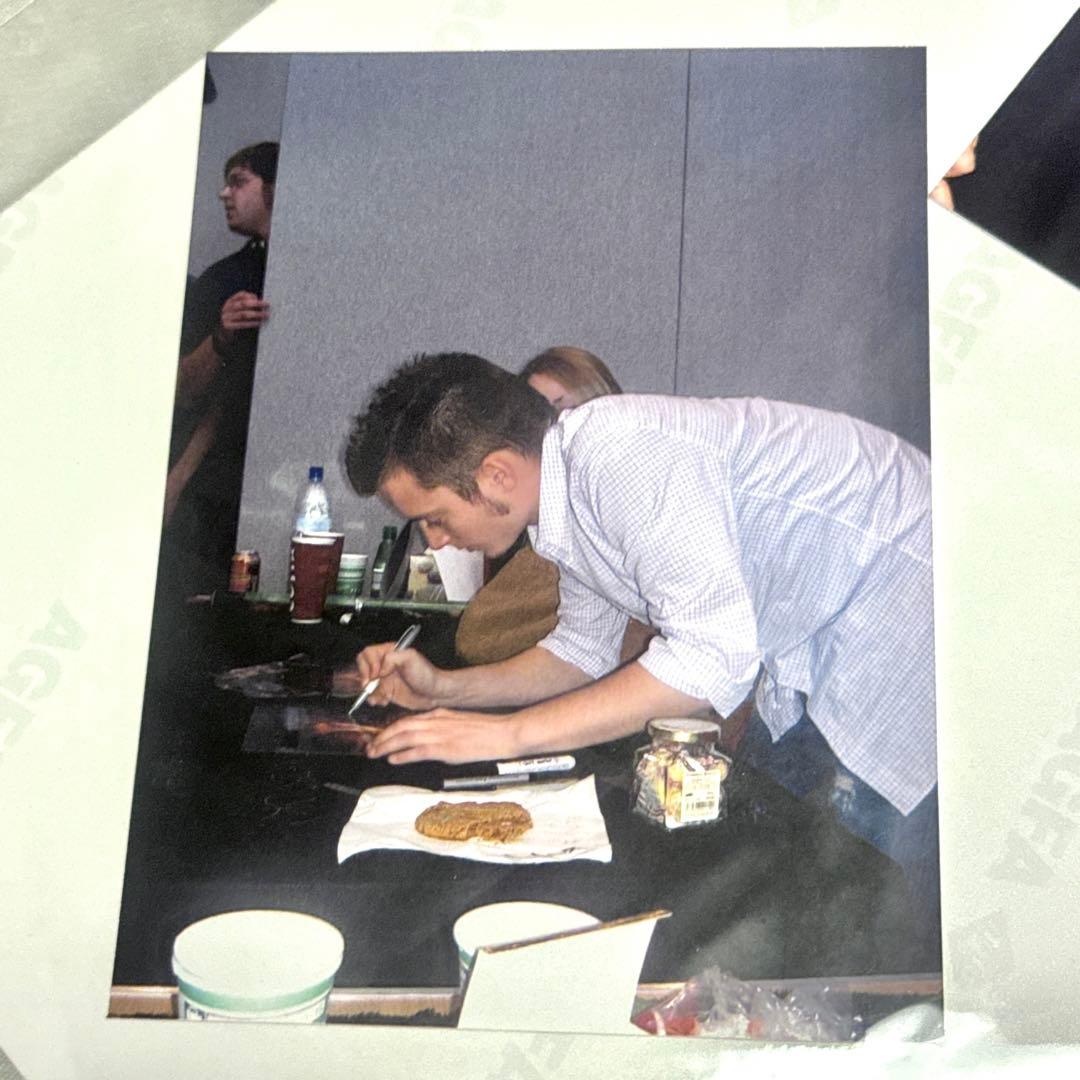 ロードオブザリング 直筆サイン 4枚組 ポートレート イライジャ