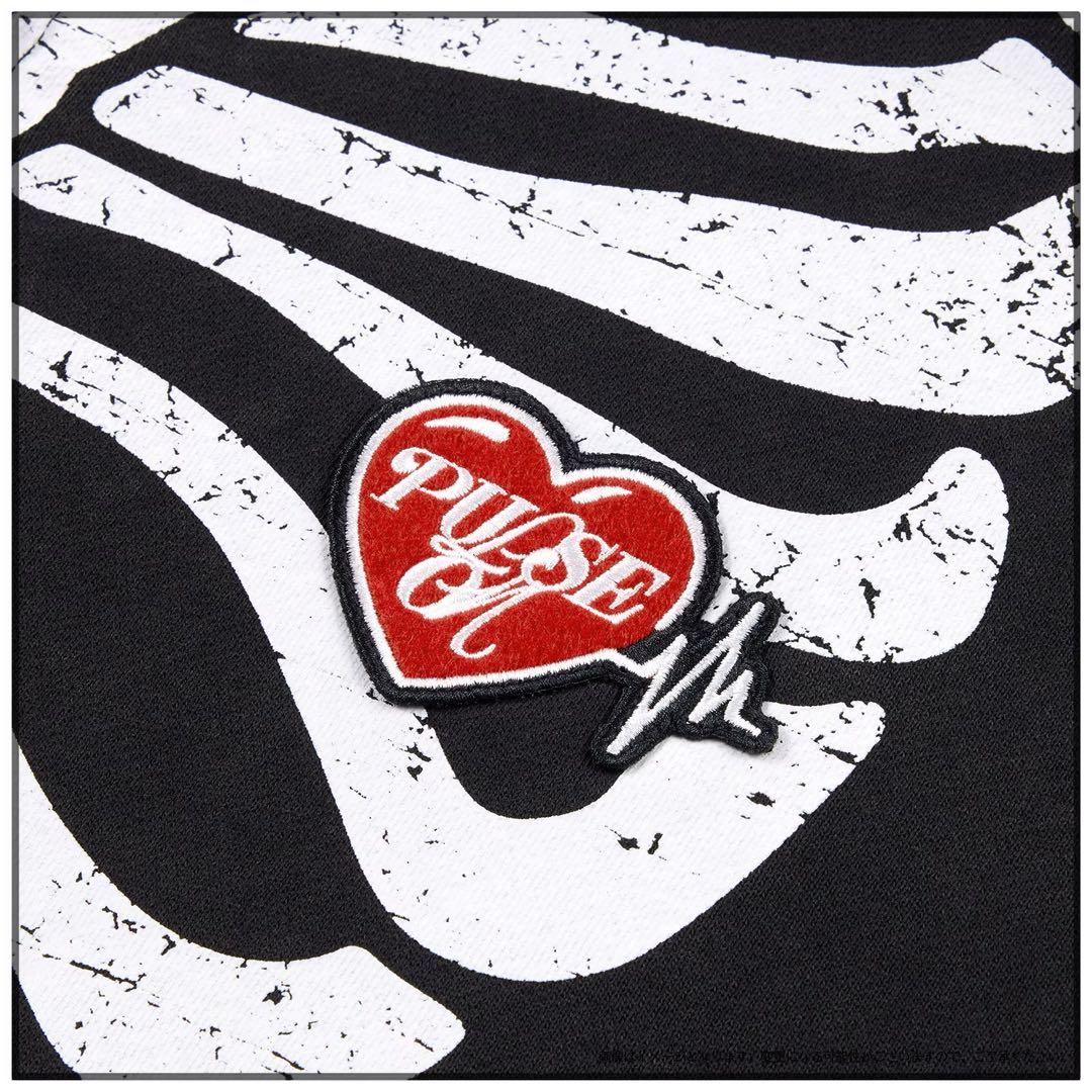 treasure pulse onジップアップフーディー（BLACK）パーカー - メルカリ