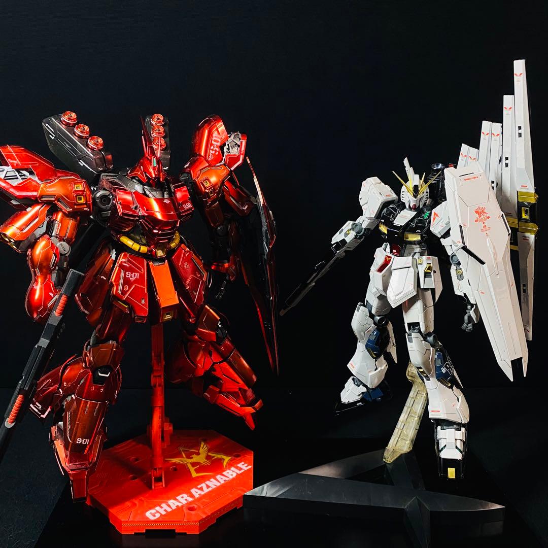 MG ニューガンダム Ver.Ka チタニウムフィニッシュνガンダムサザビー