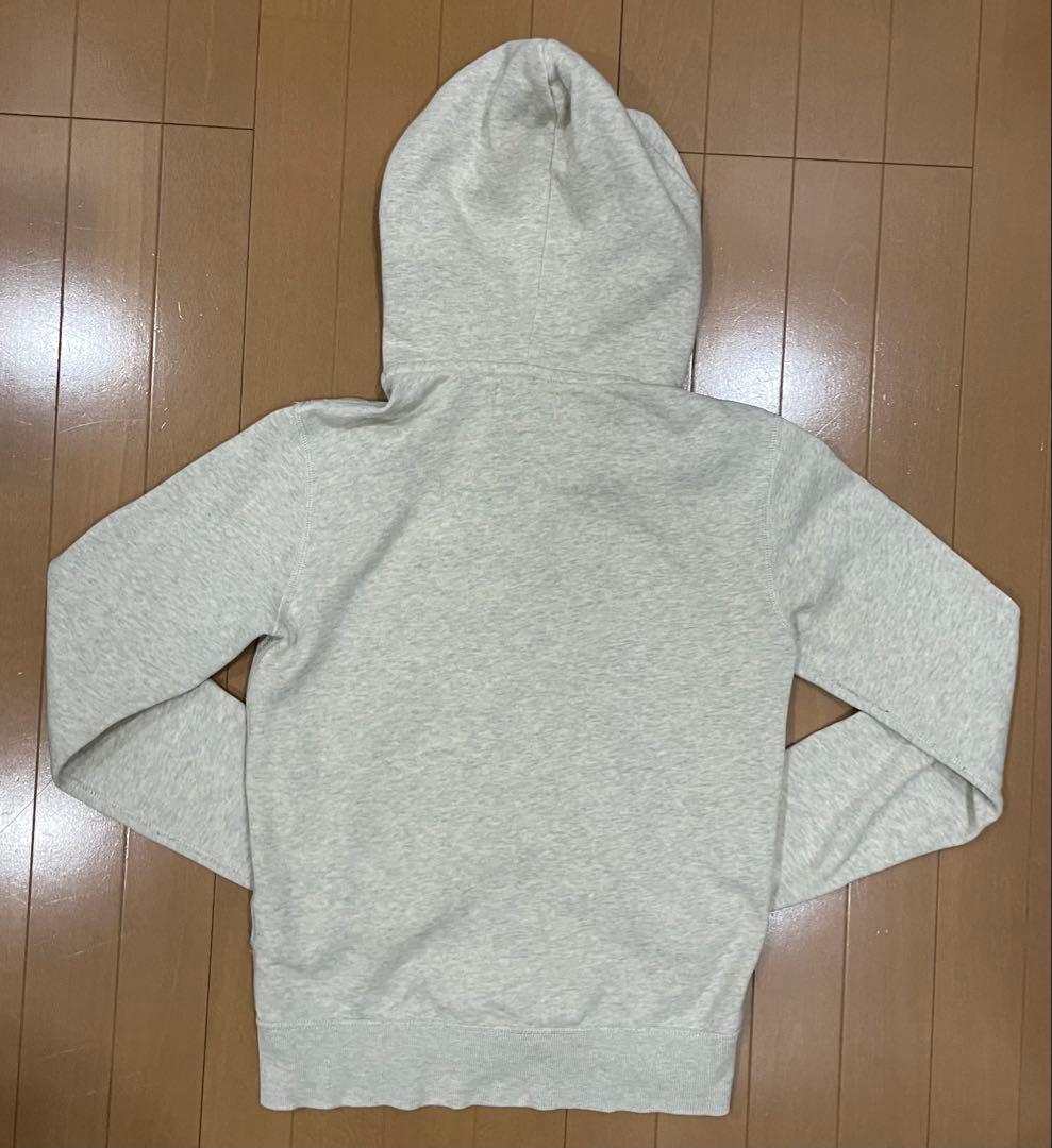 【希少・美品】ポロラルフローレン ジップパーカー フード裏ネイティブ柄 灰 S