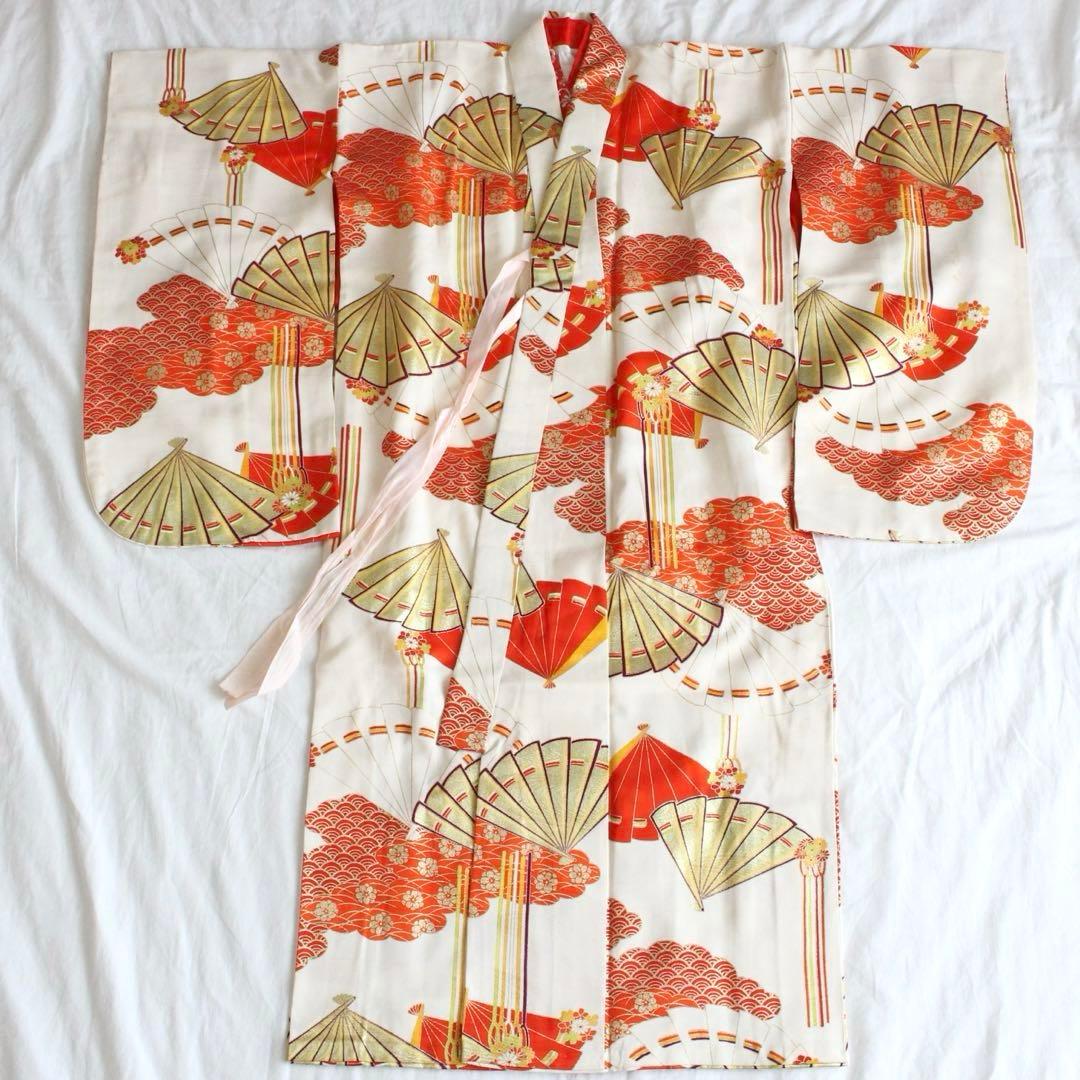 七五三 5歳〜7歳 女の子 子供 着物 つくり帯 セット