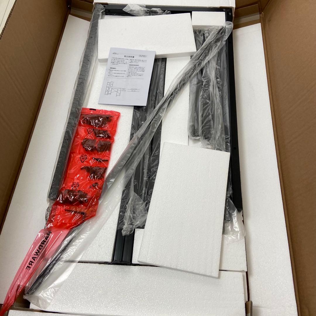 1品限り❤️パソコンデスク ラック付き 幅112cm 木目調 ゲーミングデスク