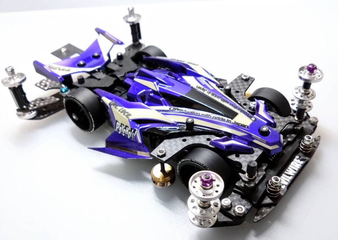 ミニ四駆 MSフレキ アバンテMK.Ⅲ アズール 完成品 ミニ四駆 完成品