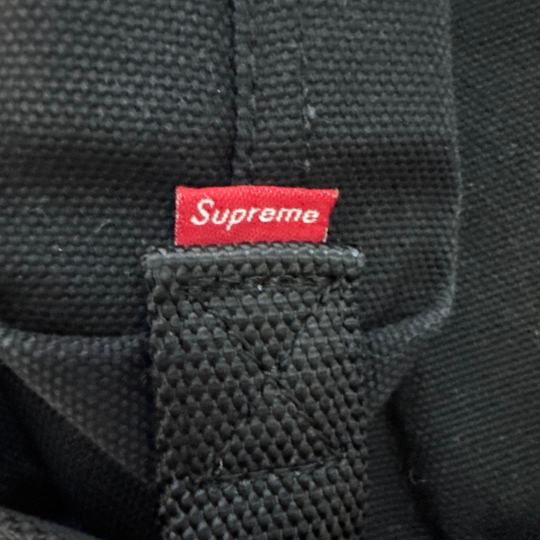 Supreme Canvas Backpack Black リュック