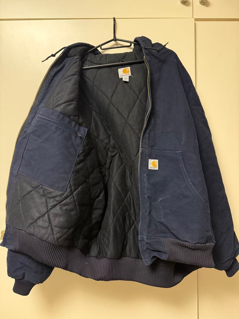 カーハート　アクティブジャケット　J25 DNY