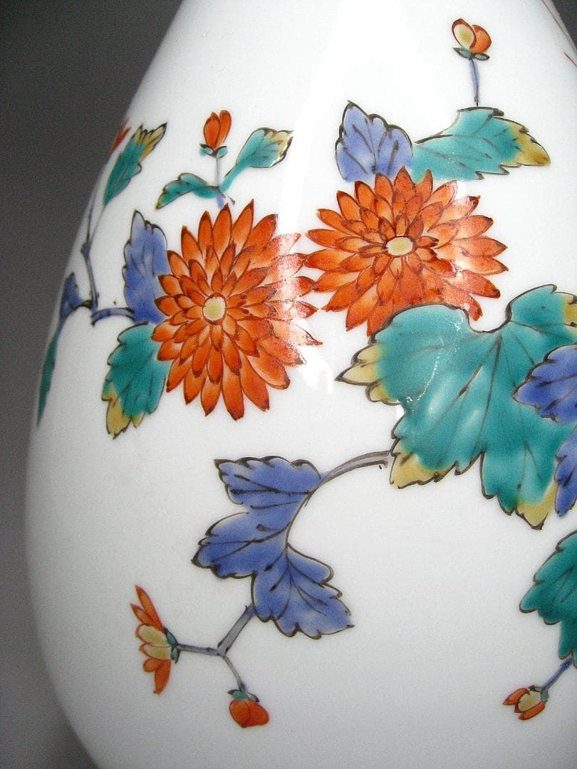 名工 #晩香 #庄村健 #柿右衛門手 #花鳥錦 #花瓶 #庄健 #壺 #有田