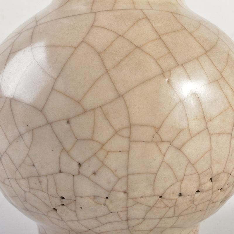 中国 哥釉 貫耳 葫蘆瓶 C 7293E