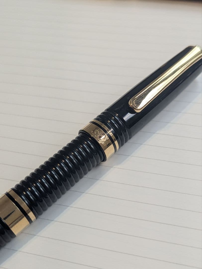 プラチナ万年筆 ギャザード 旧型 細字 14K PLATINUM プラチナ 万年筆