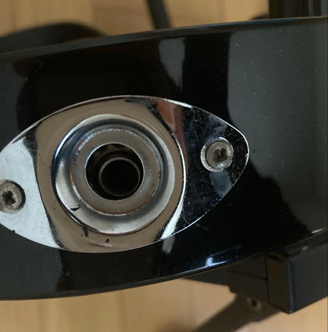 エレキギター アイバニー ブラック スタンド、ショルダーストラップ付