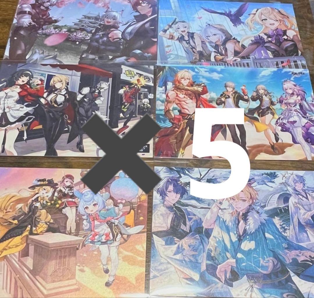 崩壊スターレイル 原神 ゼンゼロ 広島 ポップアップストア 特典 ポスト