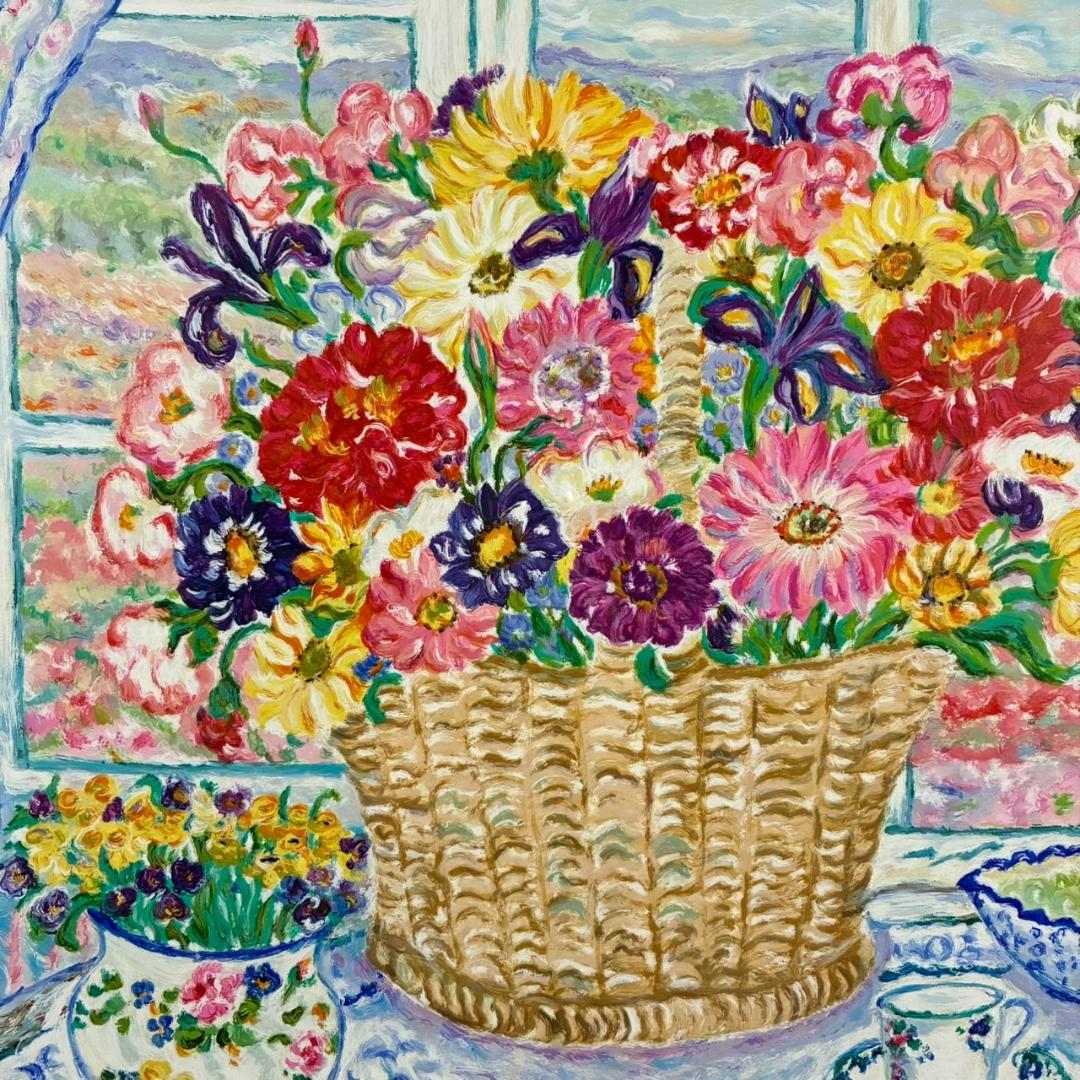 レスリー・セイヤー「インスピレーション」シルクスクリーン 直筆サイン入