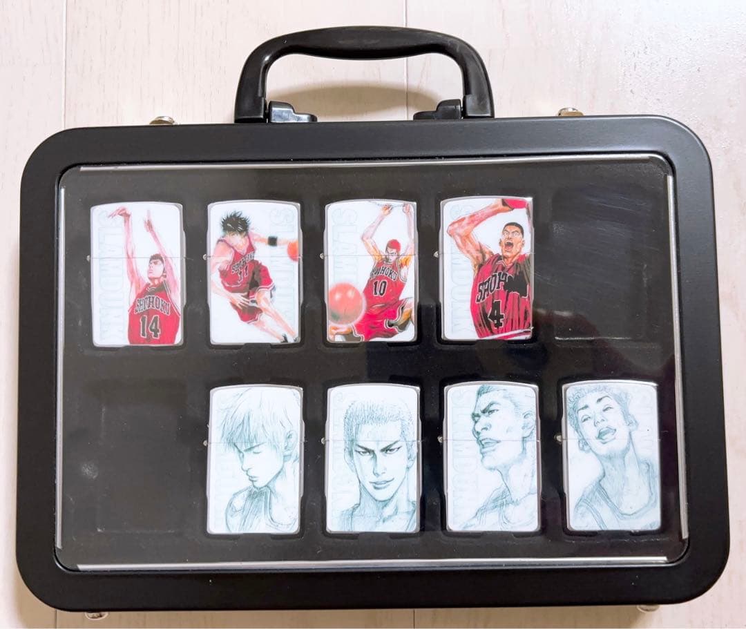 SLAM DUNK スラムダンク ライターコレクション(zippo風)8点セット