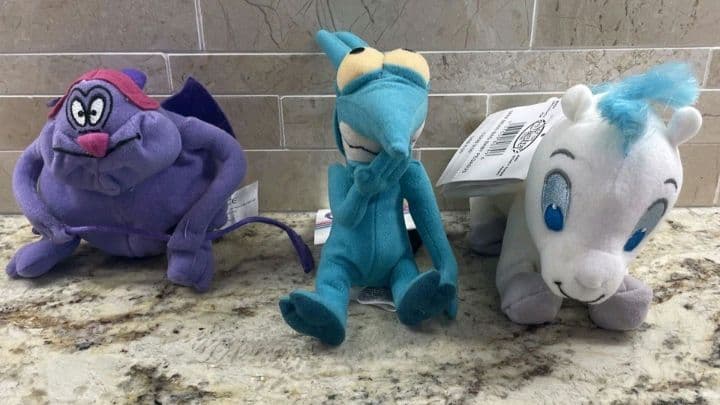 新品ディズニー【ヘラクレス】ぬいぐるみ ペイン & パニック & ベビー