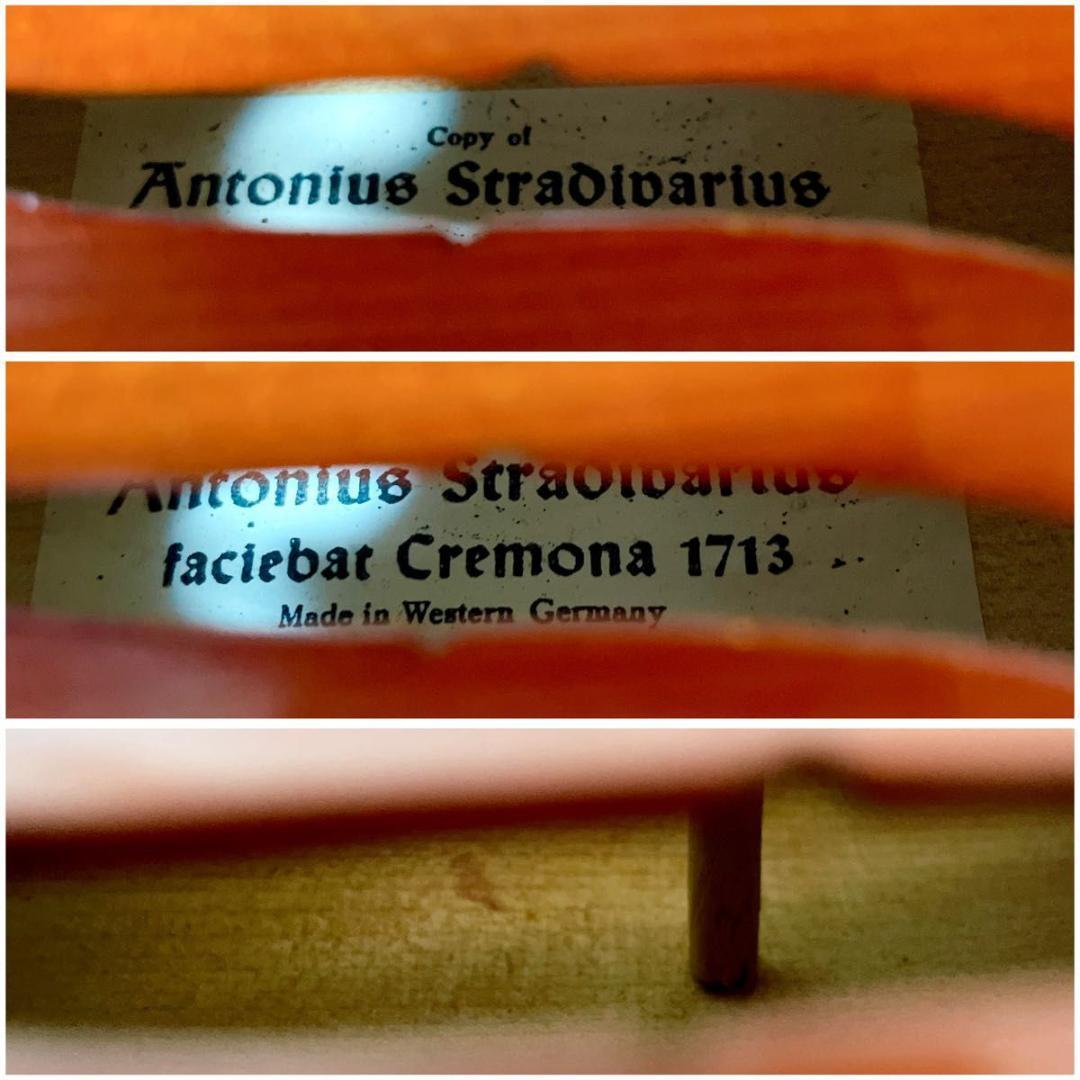 美品 アントニオ ストラディバリウス バイオリン 4/4 西ドイツ製 湿度