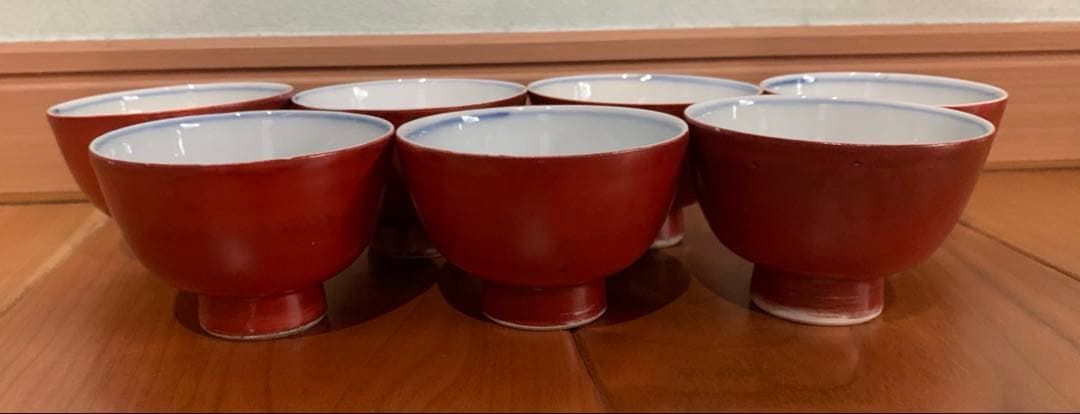 希少 初代 須田菁華 作 九谷焼 木米写 盧仝七碗 煎茶碗