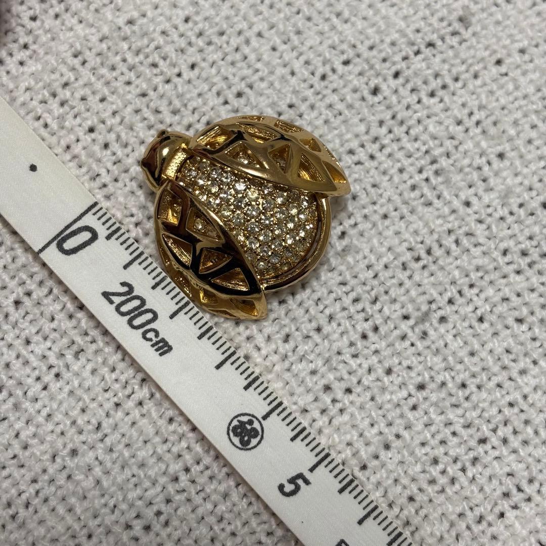 Christian Dior vintage brooch ladybug Christian Dior 9829521392