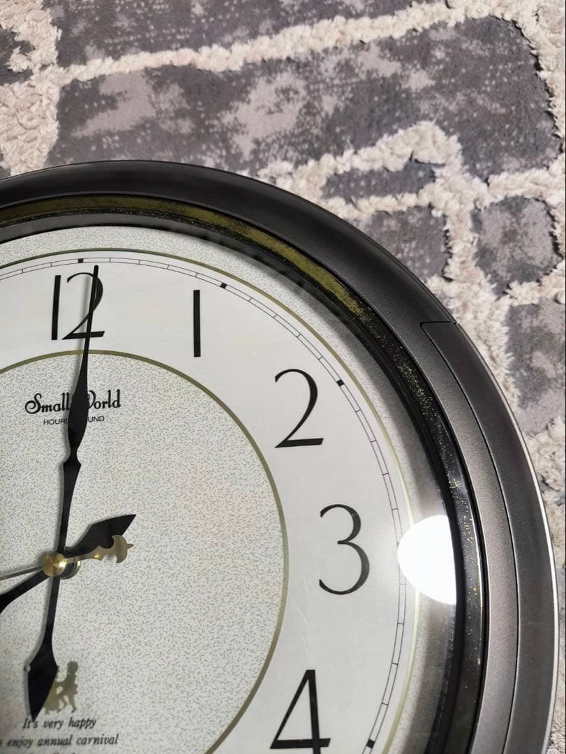 リズム時計 スモールワールド音楽隊 ジャンク品　4MH638