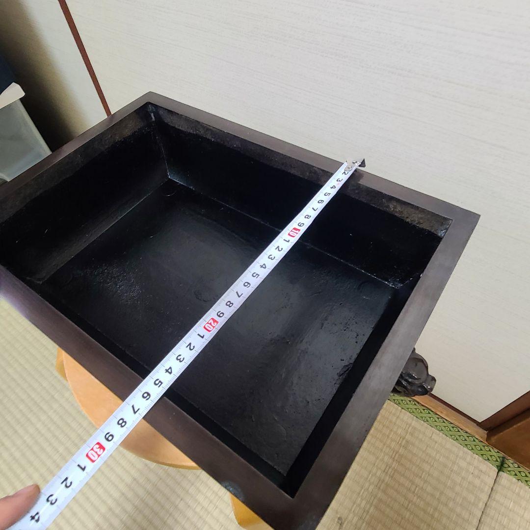 花器 菖浦地紋水盤