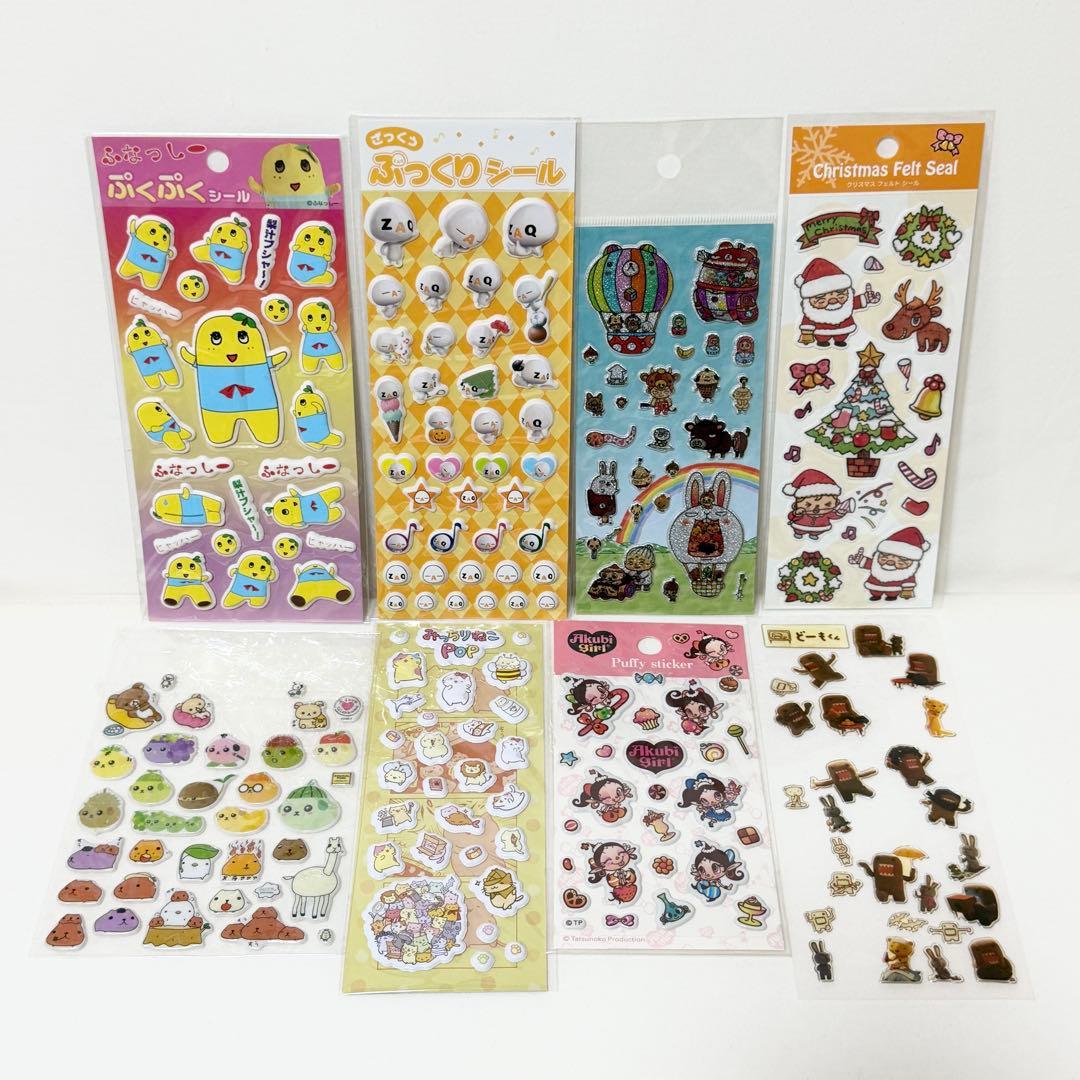 まとめ売り】平成レトロシール 未使用 多数 ノンキャラ/キャラ混在 (4