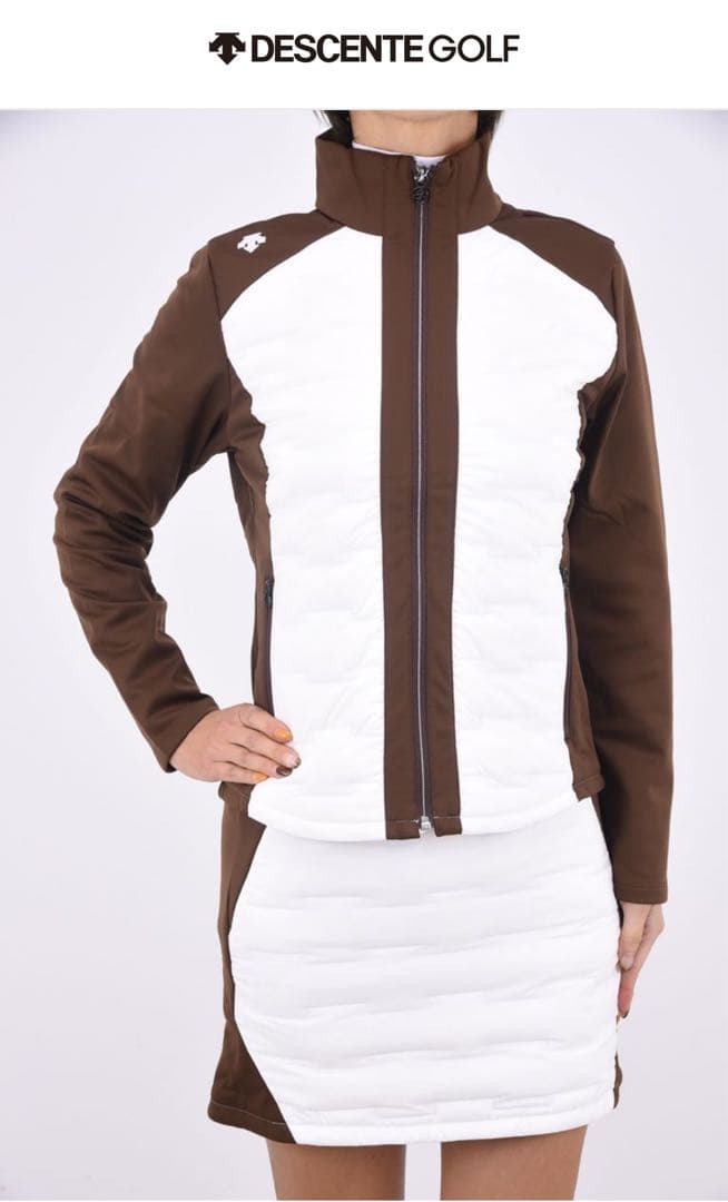 DESCENTE GOLF レディース ダウンジャケット スカート セットアップ