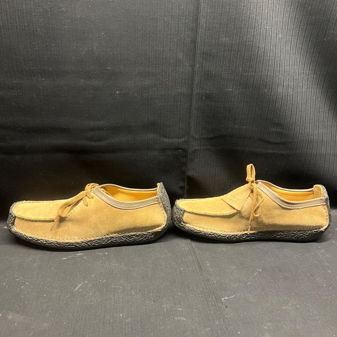 〇T上1042 未使用 クラークス ワラビー ナタリー 25.5 スエード