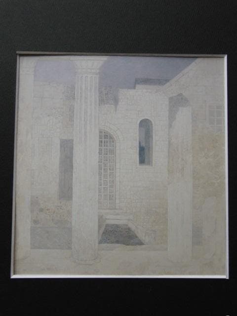 坂本幸重、【海】、希少な額装用画集より、新品額装付、状態良好