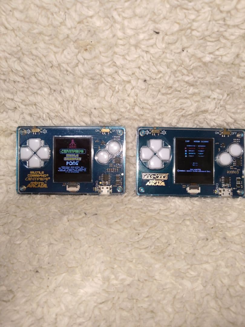 【ATARI micro ARCADE】2種類