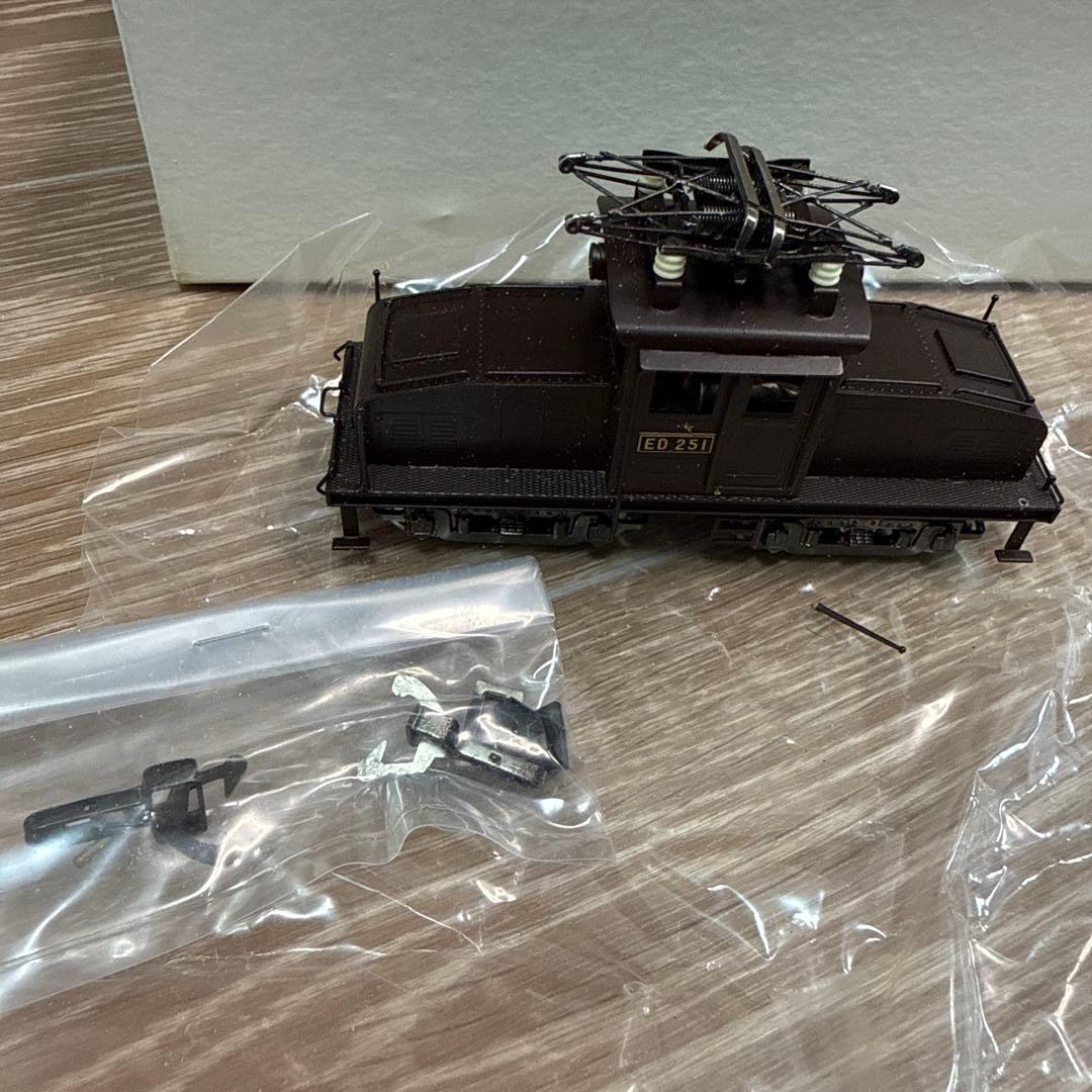 希少】つぼみ堂模型店 ブラス ED25 塗装済完成品HOゲージ真鍮モデル 箱