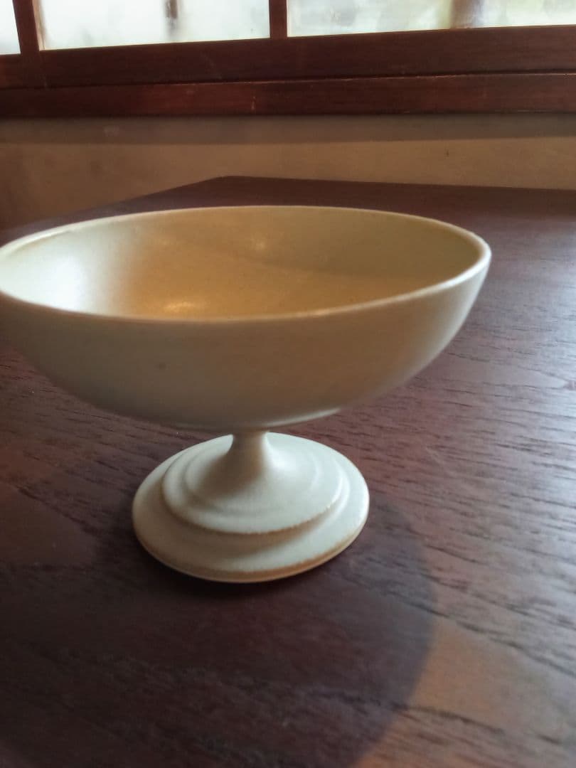 sakoyurikoサコユリコ 高脚コンポート皿 陶器製3点セット‼