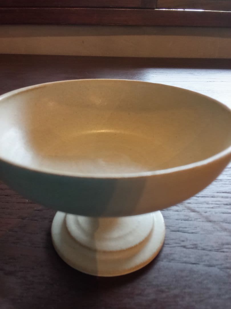 sakoyurikoサコユリコ 高脚コンポート皿 陶器製3点セット‼