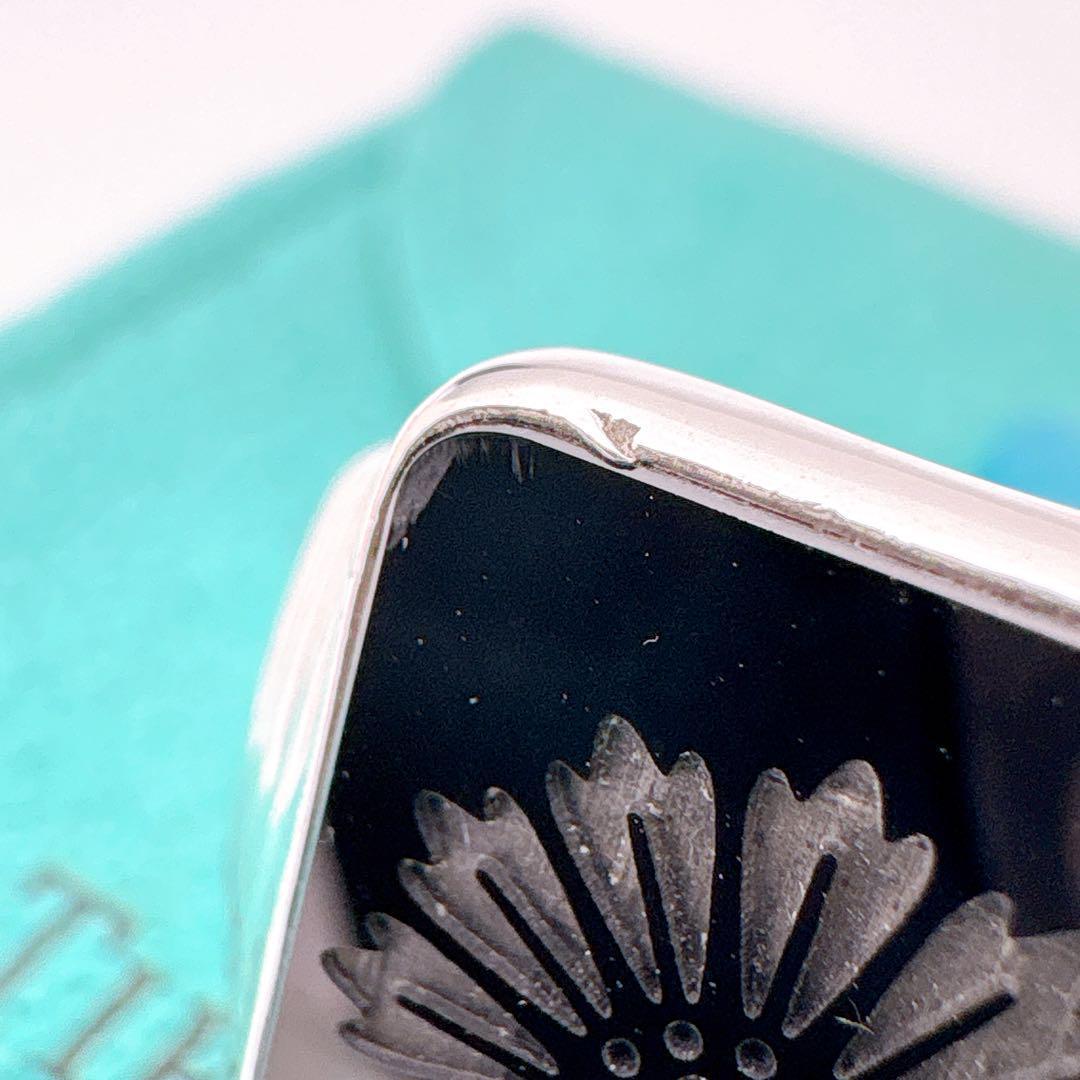 美品レア ティファニー ジーグフェルド オニキス リング 25号 シルバー925