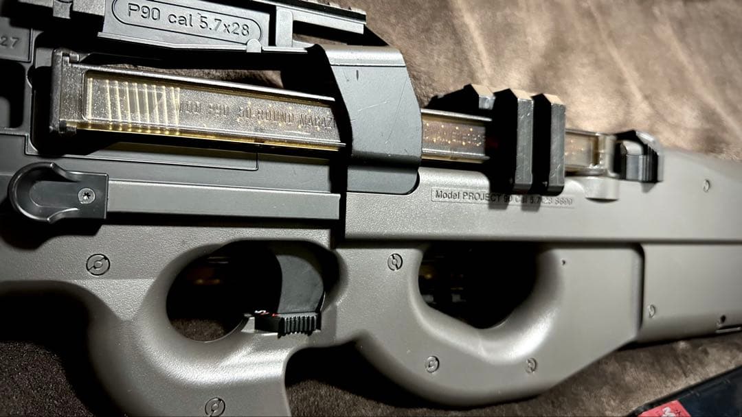 東京マルイ P90 TR カスタム アームドマグクリップ カスタムマグ