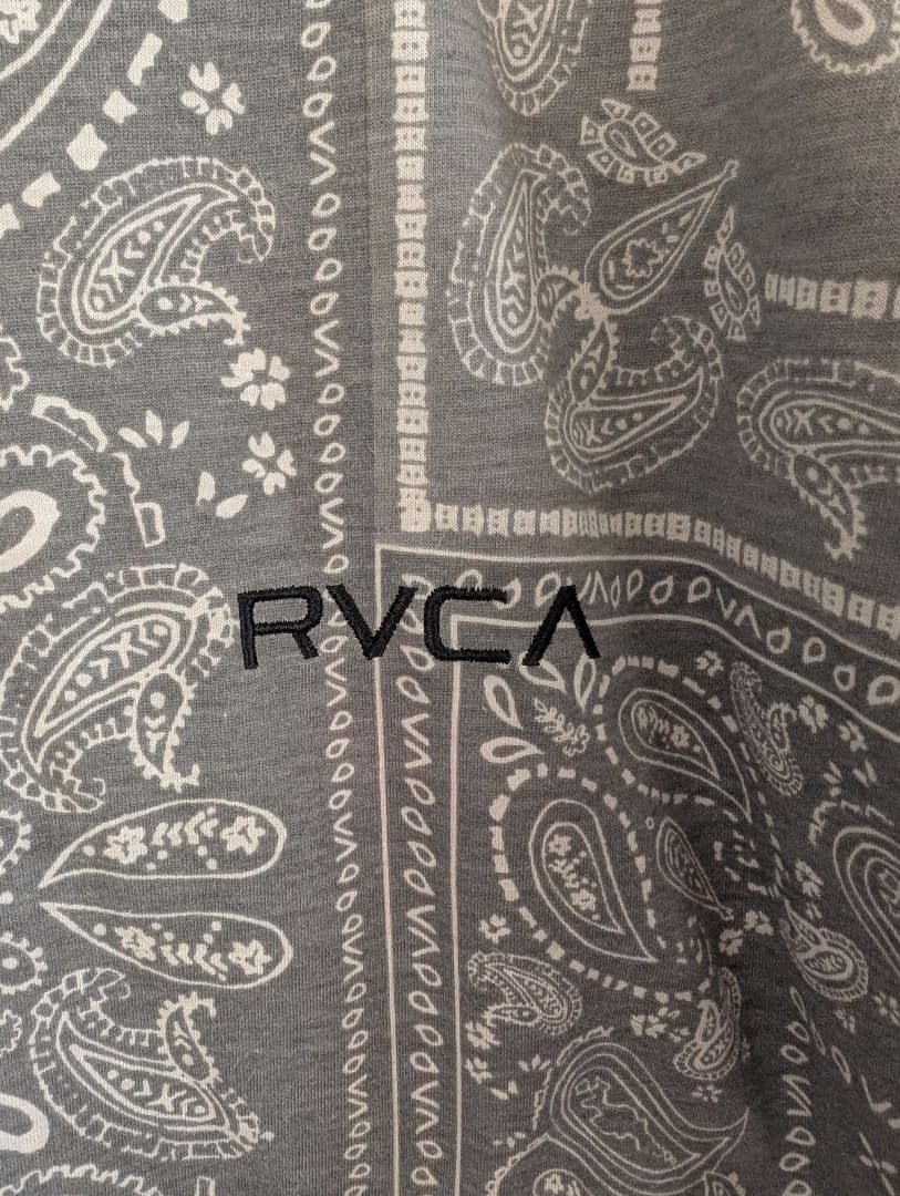 RVCA セットアップパーカー　スウェット　撥水・防水　L ペーズリー