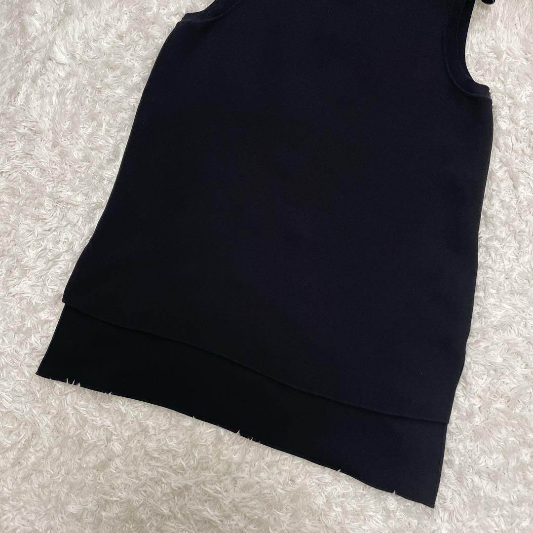 完売品✨美品 22SS Theory スリーブレス クルーネック シェルトップス