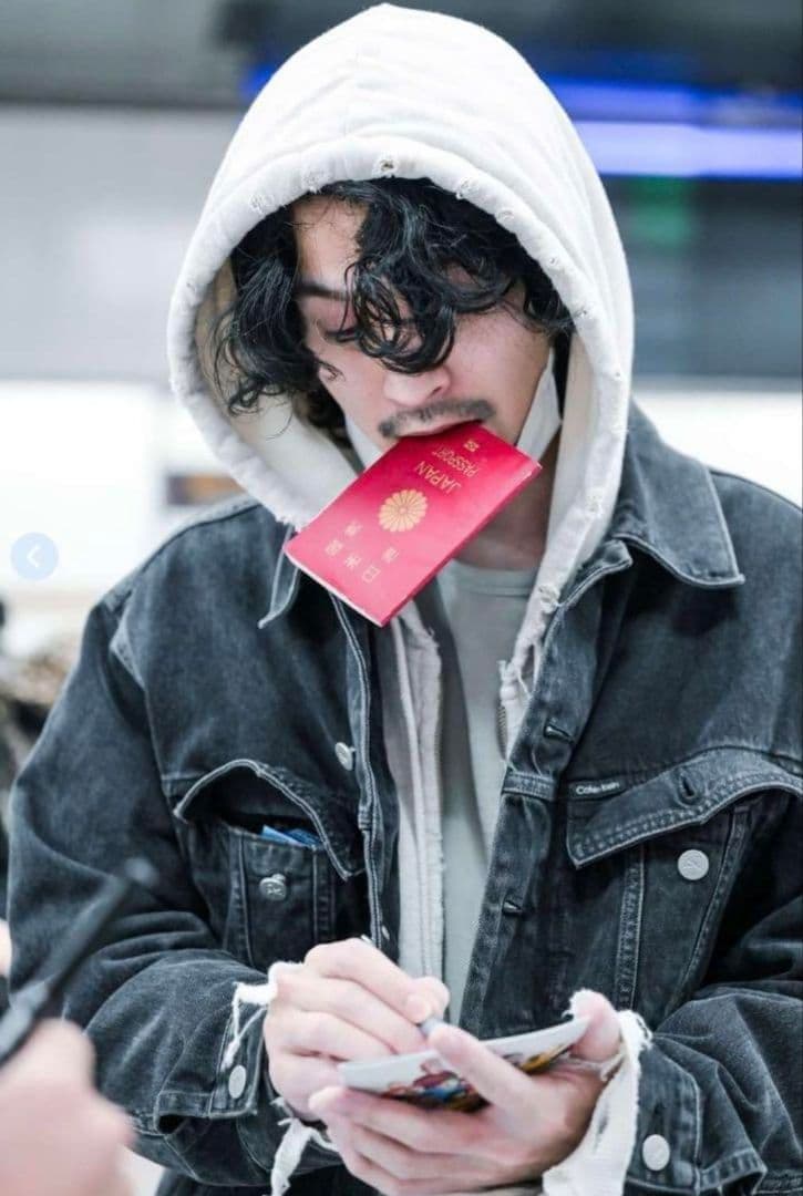 T*a様 ancellm 26ss zip hoodie ヘザーホワイト　常田着