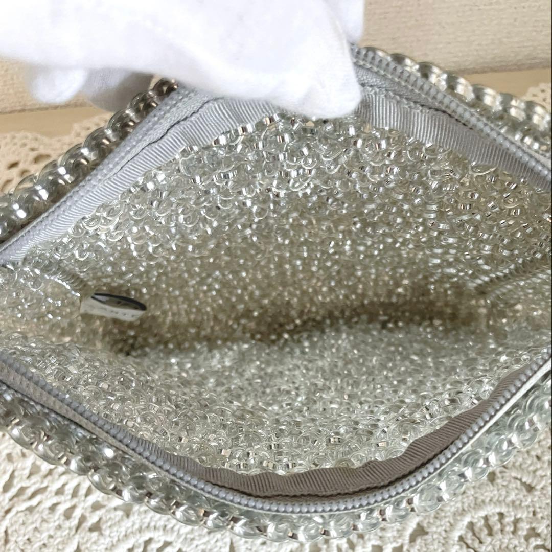 美品　アンテプリマ　ワイヤー　ニュースタンダード　ショルダーバッグ　シルバー