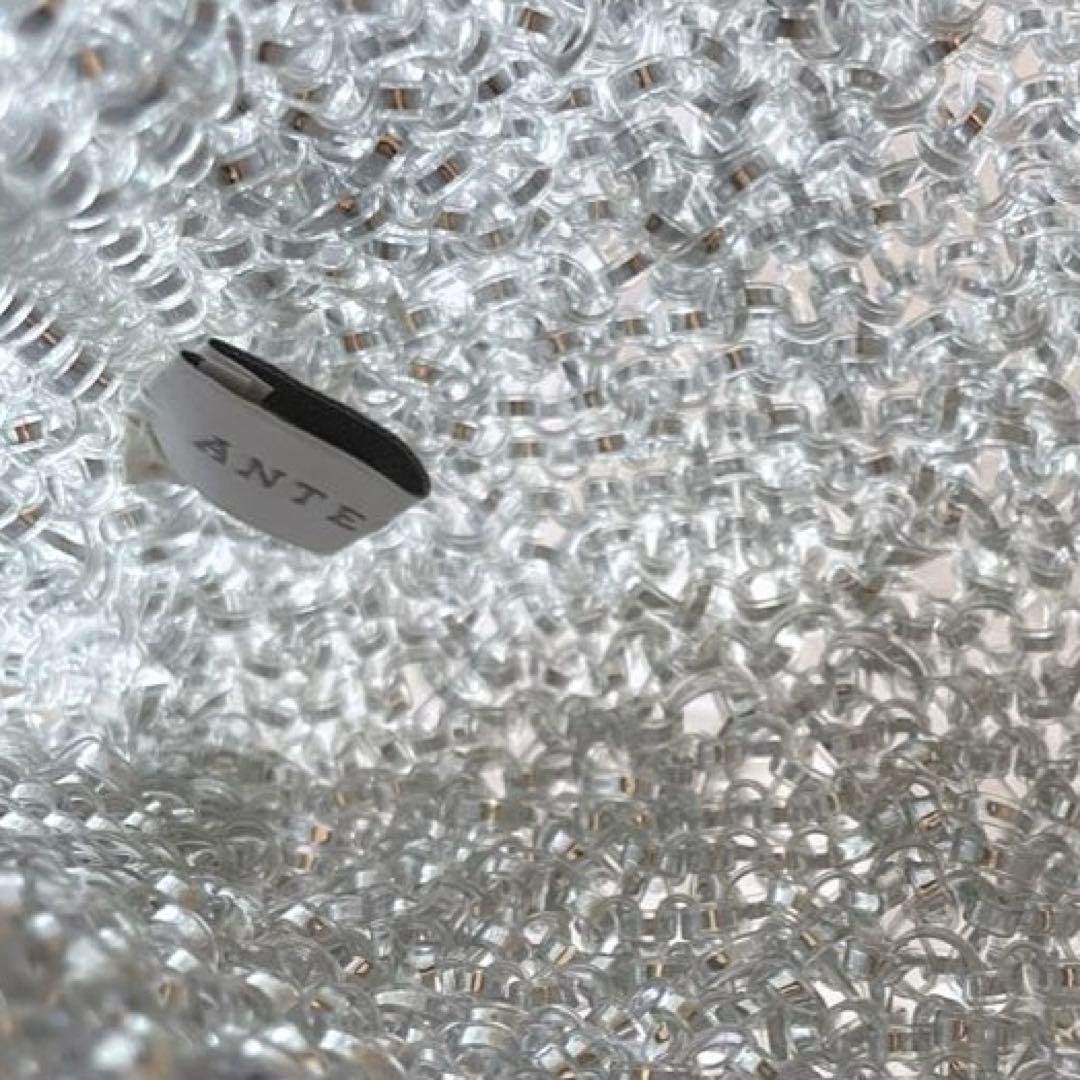 美品　アンテプリマ　ワイヤー　ニュースタンダード　ショルダーバッグ　シルバー