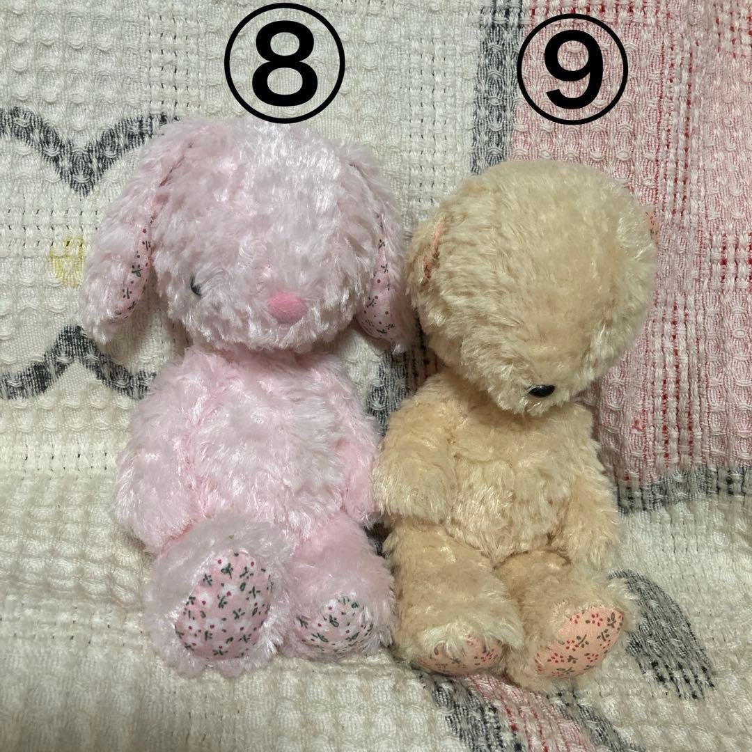 モンスイユ　ワイワイぬいぐるみセット④ 17コ　中古品　バラ売り不可