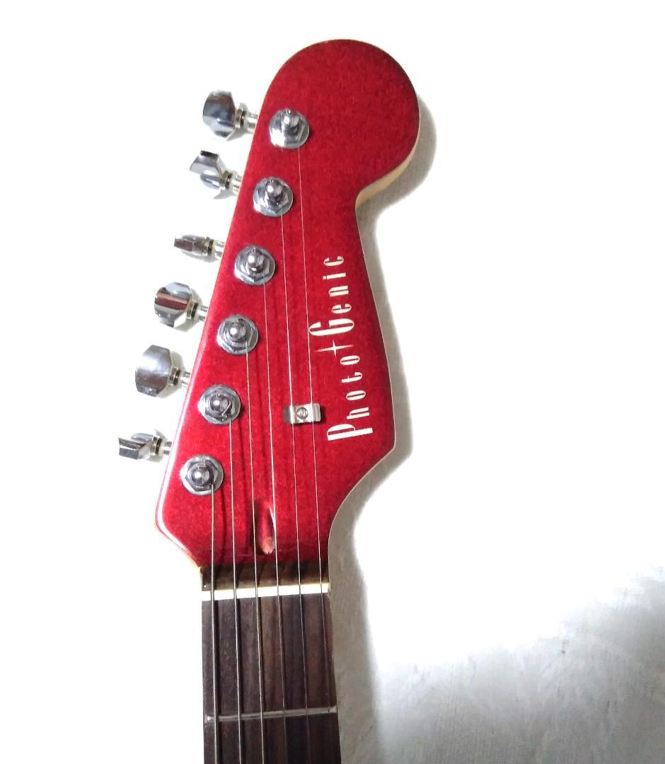 美品・疑似ハムPU化スイッチ搭載フォトジェニック製ストラト改・未使用