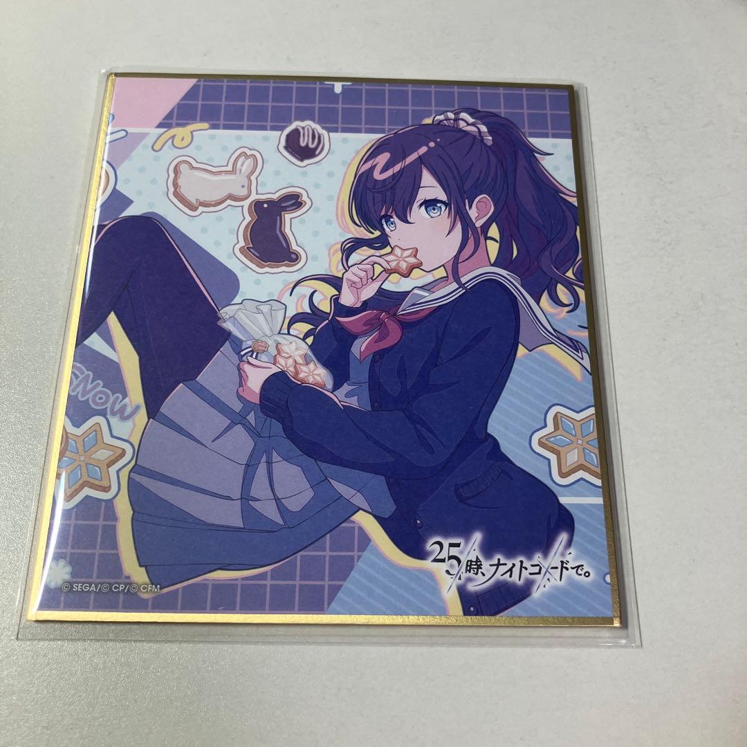 プロセカ 朝比奈まふゆ ミニ色紙 - メルカリ