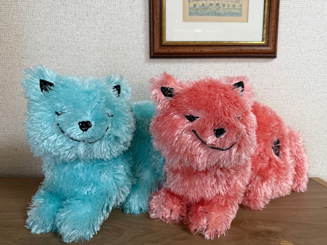 米津玄師　リイシューねこちゃん　PINK & MINT ぬいぐるみ 米津玄師 リイシュー ねこちゃん ぬいぐるみ
