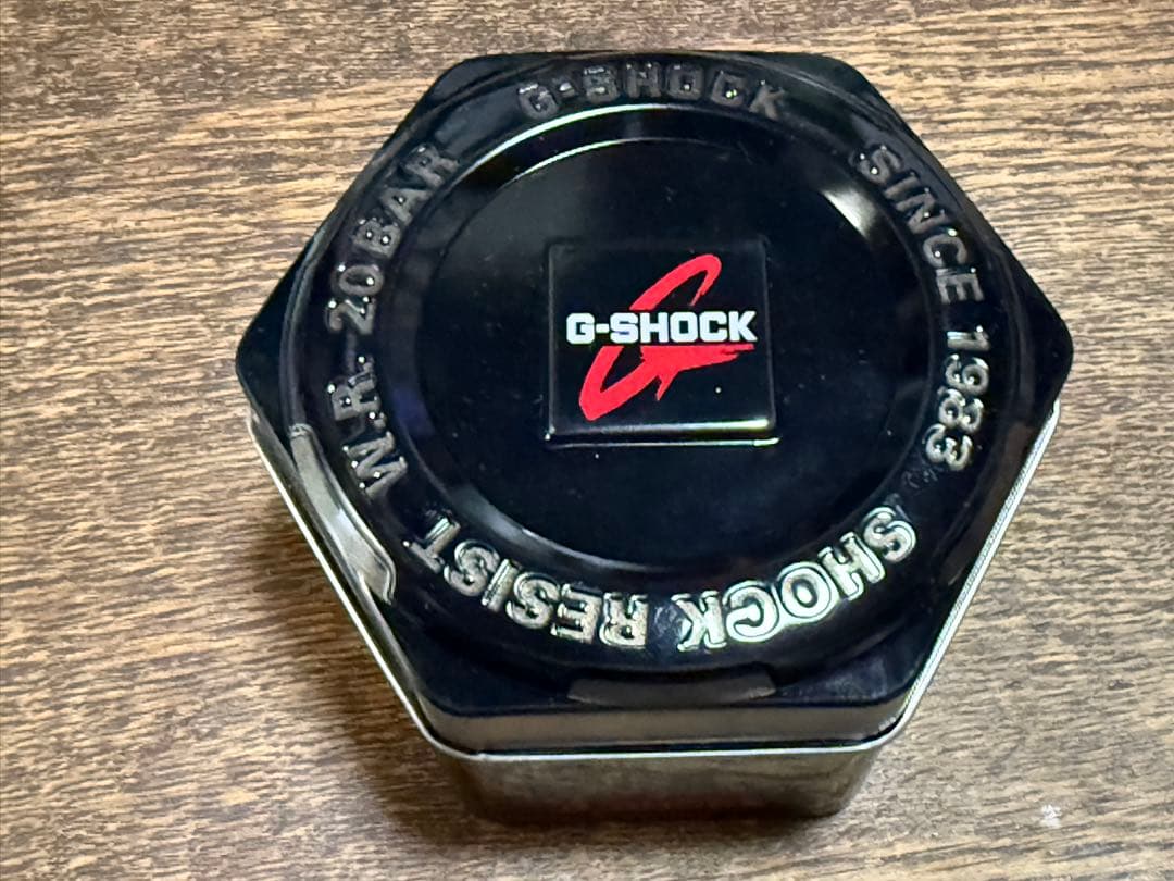 G-SHOCK ブラック/オレンジ デジタルアナログ