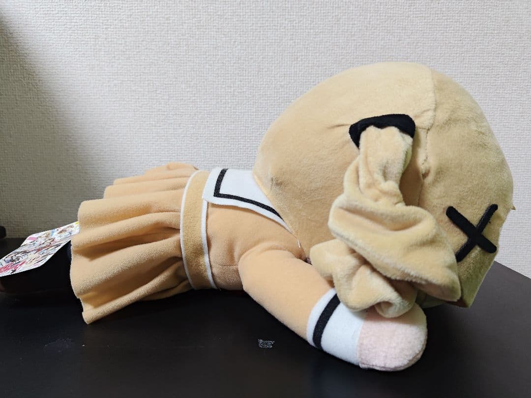 【美品】バンドリ　メガジャンボ寝そべりぬいぐるみ　市ヶ谷有咲　タグ付き
