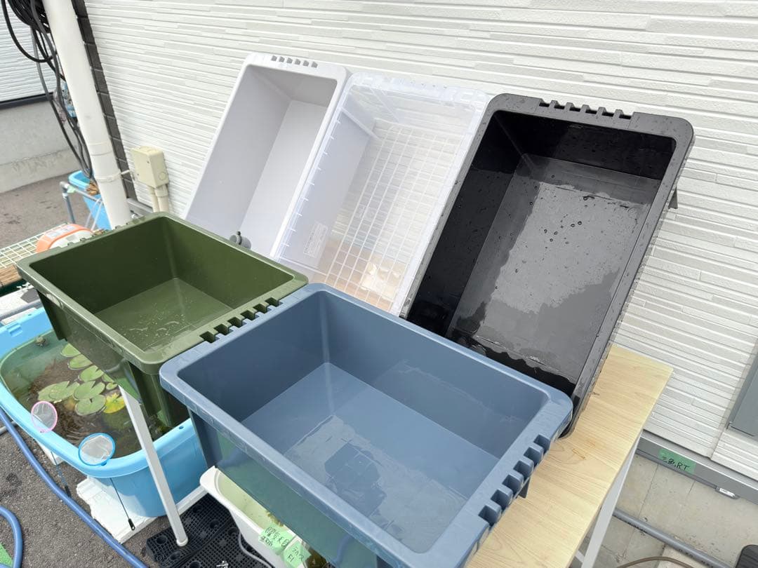 ☆お買い得☆NVBOX13 オーバーフロー容器 5個セットメダカ飼育 めだか