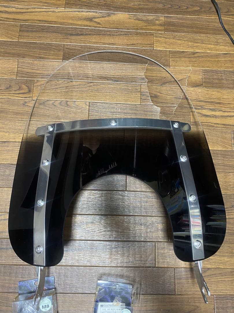 ハーレー　ソフテイル 用　ウインドシールド