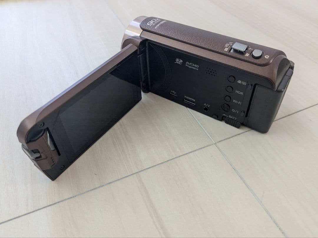 ポテトチップス【美品】Panasonic　HC-W585M　ビデオカメラ